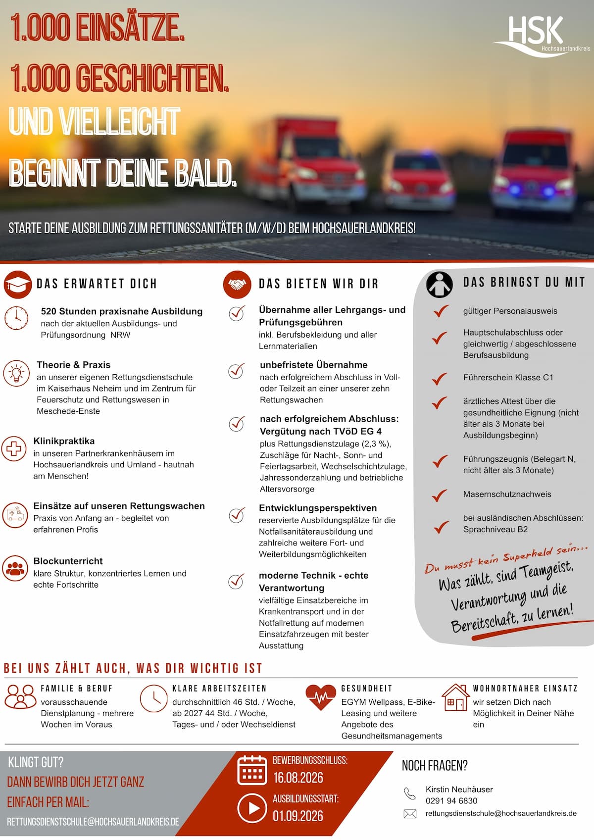 Flyer RS-Ausbildung HSK